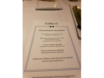 Eddie V's Prime Seafood menu photo