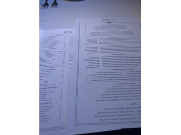 Eddie V's Prime Seafood menu photo