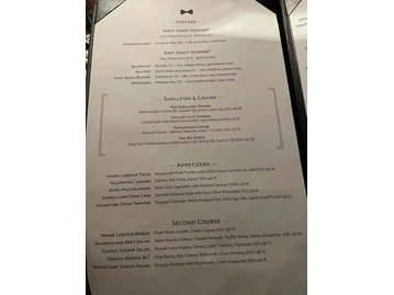 Eddie V's Prime Seafood menu photo