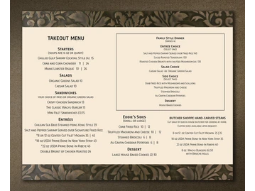 Eddie V's Prime Seafood menu photo