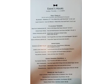 Eddie V's Prime Seafood menu photo