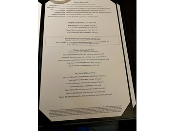 Eddie V's Prime Seafood menu photo