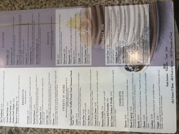 Eggsquisite Cafe menu photo