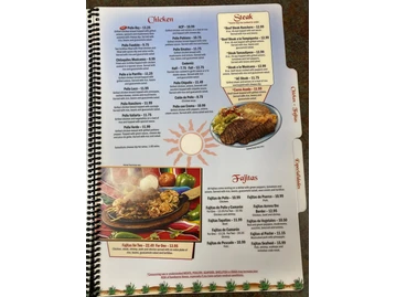 El Cerro Reyes menu photo