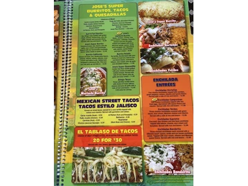 El Paso Mexican Restaurant menu photo