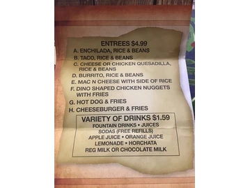 El Paso | Mexican Restaurant menu photo