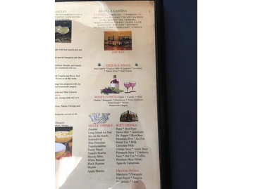 El Paso | Mexican Restaurant menu photo