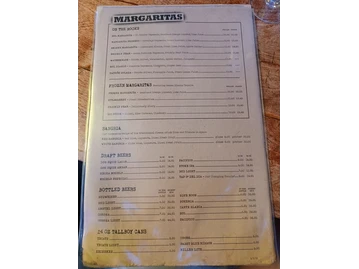 El Segundo Sol menu photo
