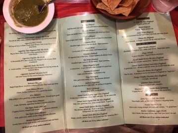 El Toreador menu photo