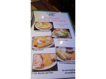 El Vaquero Mexican Restaurant menu photo