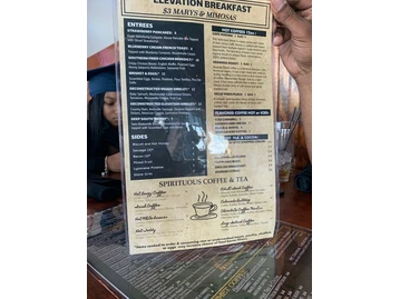 Elevation Chophouse & Skybar menu photo