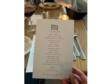 Ema menu photo