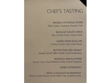 Emeril's menu photo