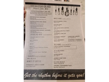 Estefan Kitchen Orlando menu photo