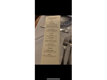Estia Restaurant menu photo