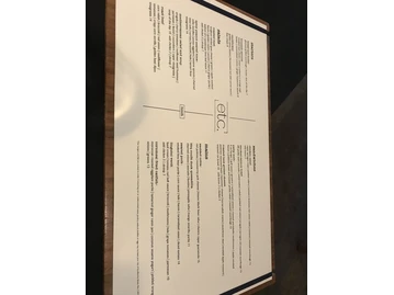 etc. restaurant menu photo
