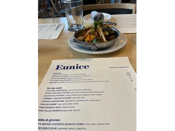 Eunice menu photo