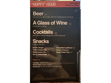 Eureka! Claremont menu photo