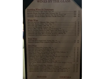 Evo Italian menu photo