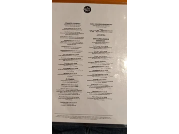 Famous Dave's Bar-B-Que menu photo