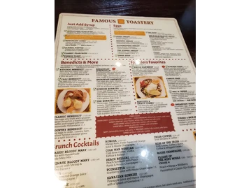 Famous Toastery Carolina Forest menu photo