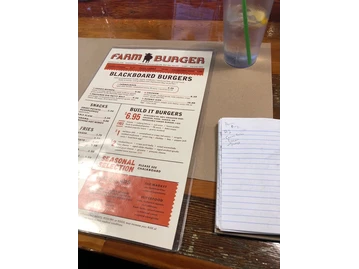 Farm Burger Huntsville menu photo