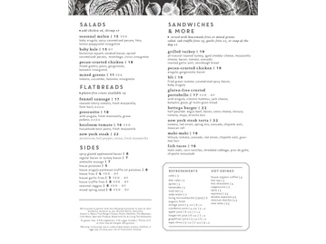 Farmer's Bottega menu photo