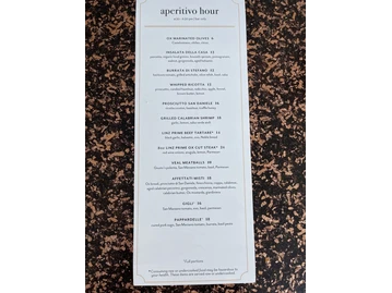 Fat Ox menu photo