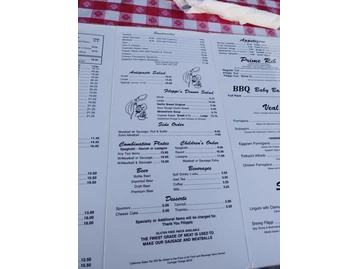 Filippi's Pizza Grotto Scripps Ranch menu photo