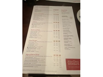 Firebirds Wood Fired Grill menu photo