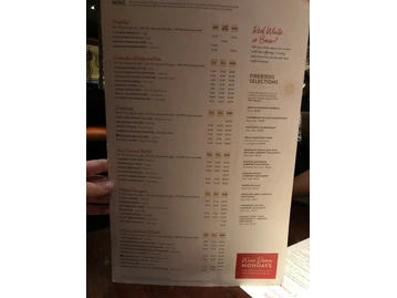 Firebirds Wood Fired Grill menu photo