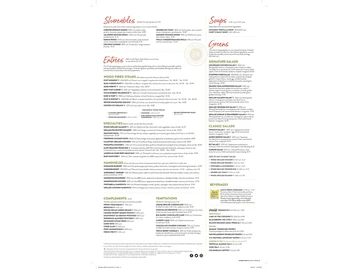 Firebirds Wood Fired Grill menu photo
