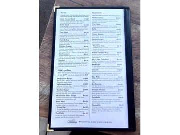 First Awakenings menu photo