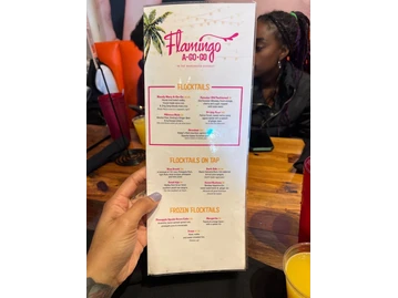 Flamingo A-Go-Go menu photo