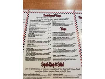 Flappy Jack's Pancake House menu photo