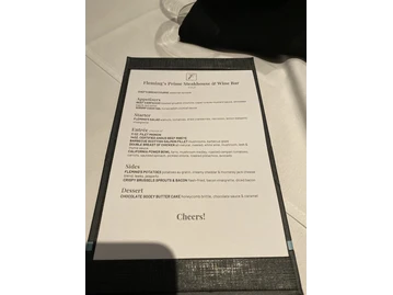Fleming’s Prime Steakhouse & Wine Bar menu photo