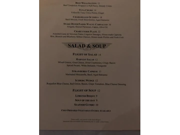 Flight Restaurant and Wine Bar menu photo
