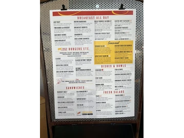Flying Star Cafe menu photo
