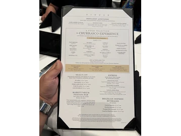 Fogo de Chão Brazilian Steakhouse menu photo