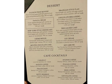 Fogo de Chão Brazilian Steakhouse menu photo