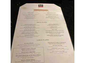 Fogo de Chão Brazilian Steakhouse menu photo