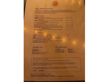 Forbici Modern Italian menu photo