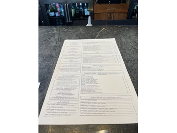 Foreign Cinema menu photo