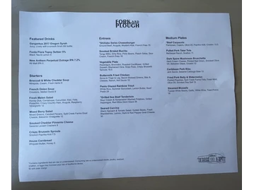 Fork And Plough menu photo