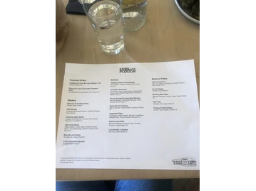 Fork And Plough menu photo