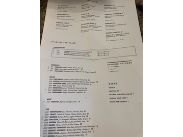 Formento's menu photo