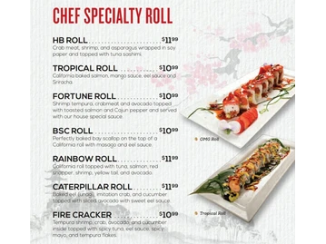 Fortune Cookies Restaurant menu photo