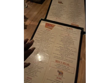 Forza Storico menu photo