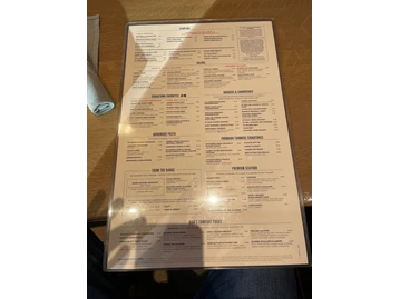 Founding Farmers DC menu photo