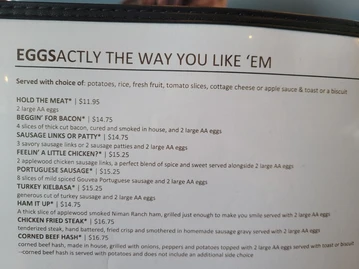 Four Sisters Cafe menu photo